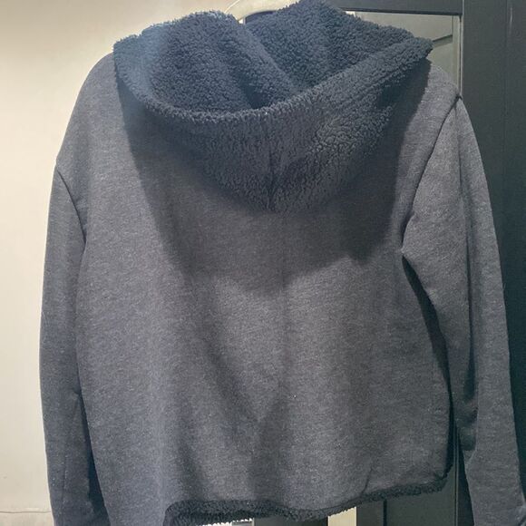 Reversible Victoria’s Secret Pink Sherpa Zip Up Jacket - Picture 4 of 5